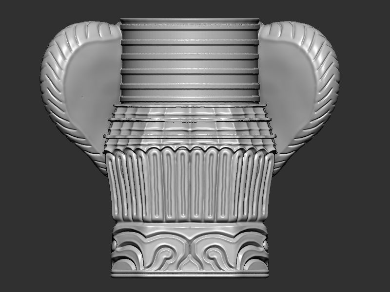 Elephant head Wine Holder 3D print model_9