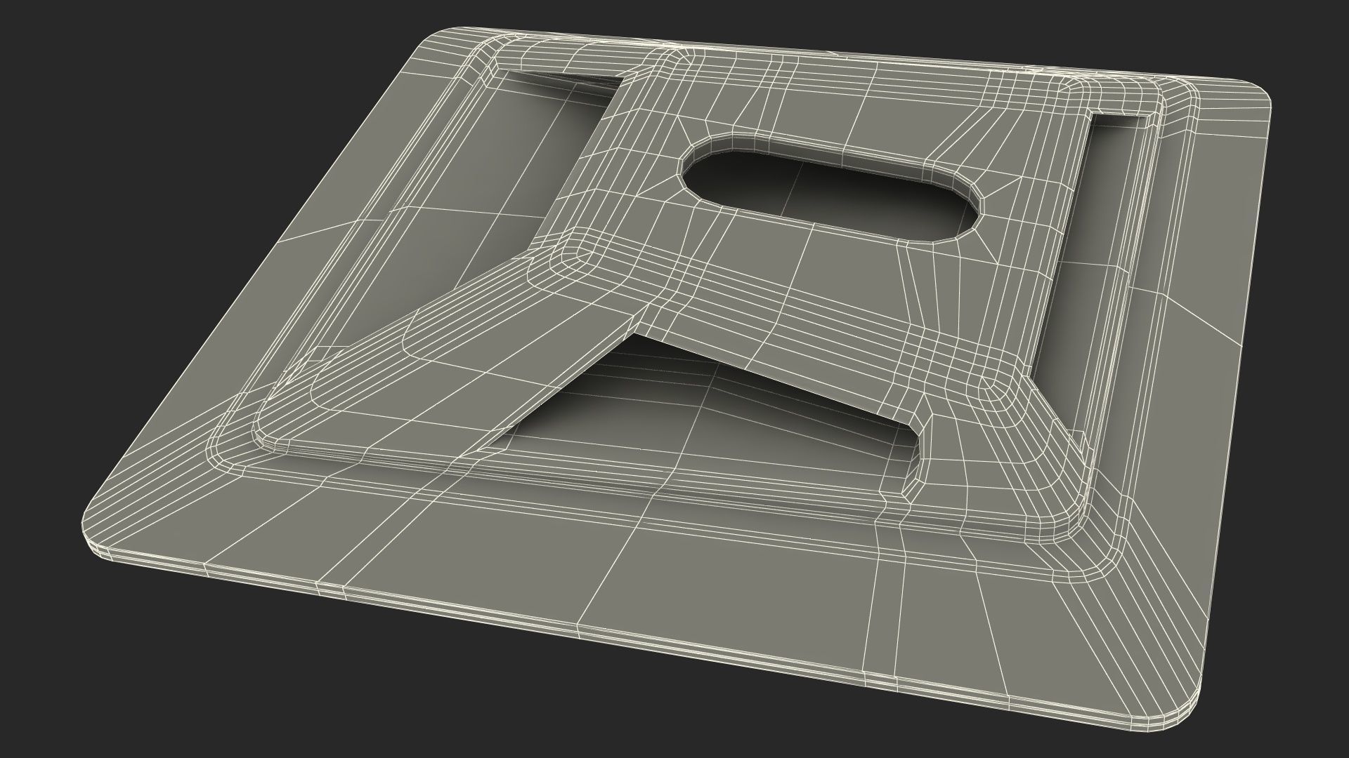 Starlink Internet Satellite Flat High Performance 3D model_19