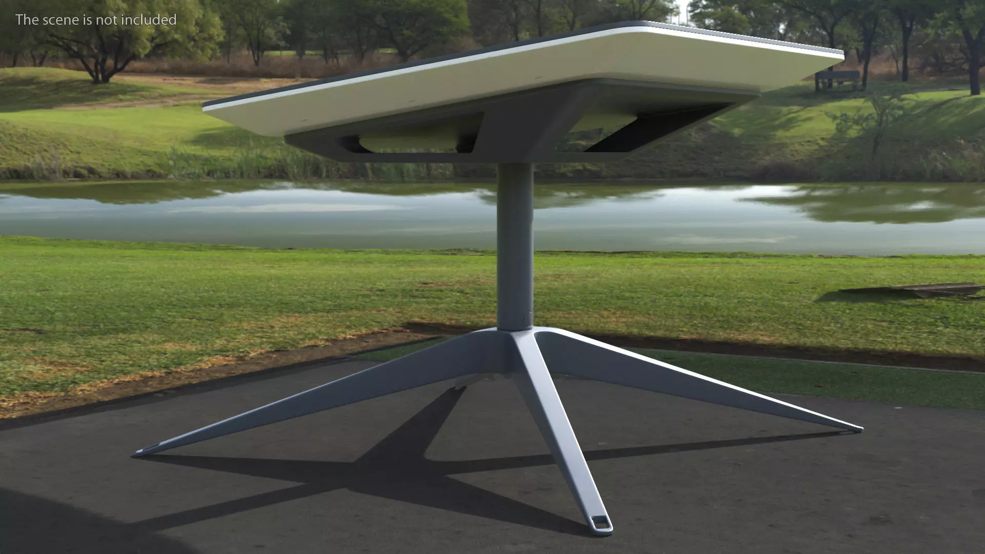 Starlink Internet Satellite Flat High Performance 3D model_0