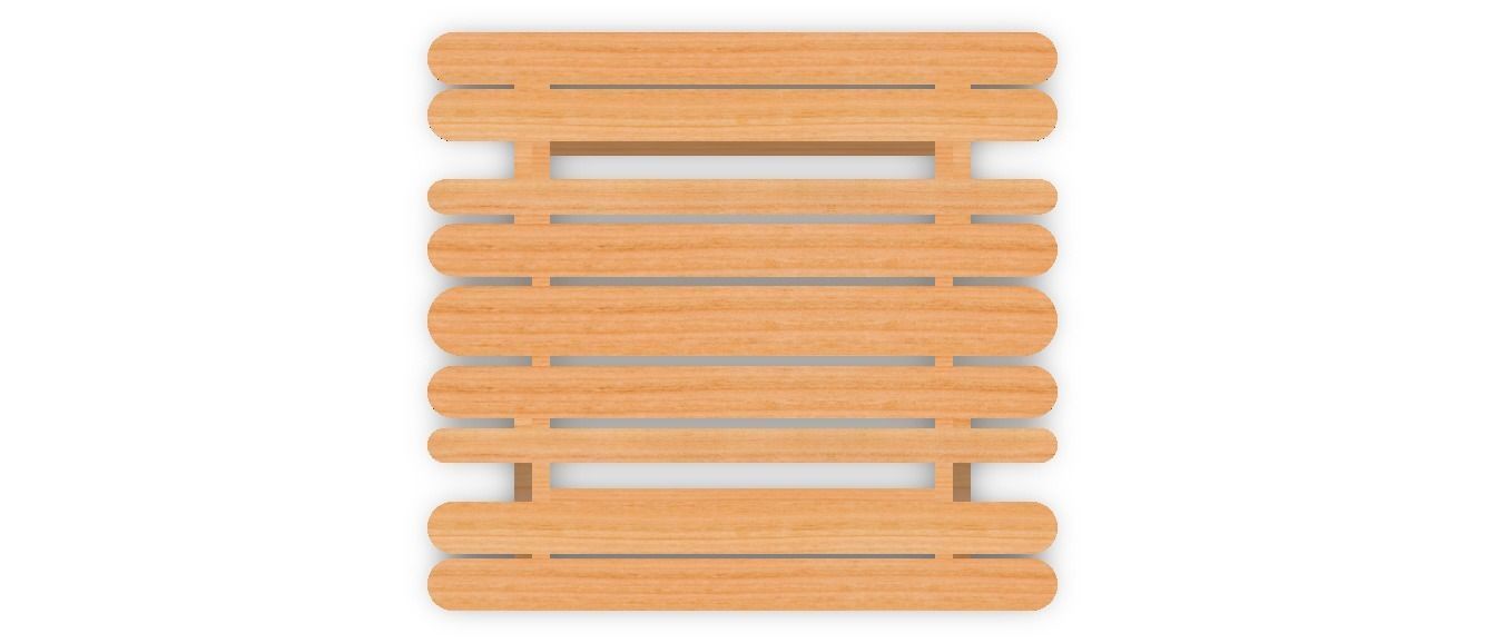 Outdoor Picnic Table 3D model_17