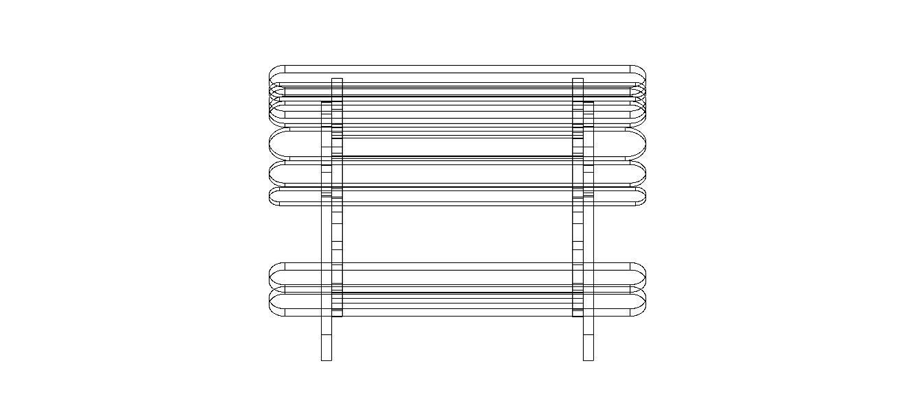 Outdoor Picnic Table 3D model_20