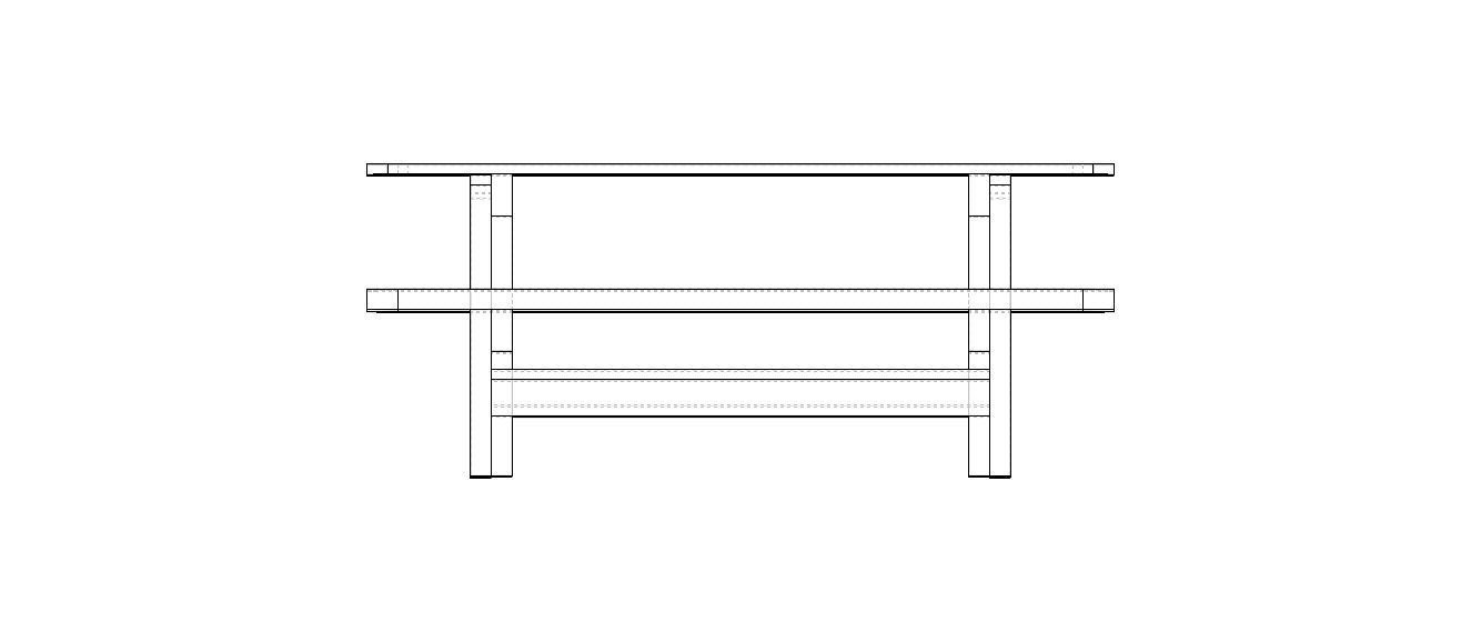 Outdoor Picnic Table 3D model_23