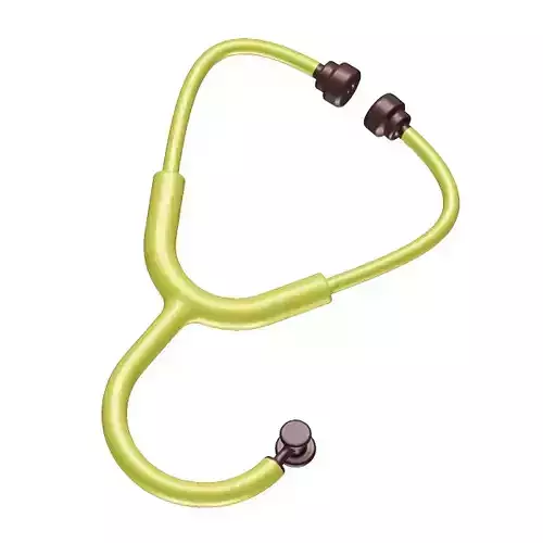 Kids Stethoscope Toy 3D model