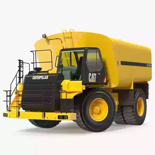 Water Truck CAT 775 Rigged
