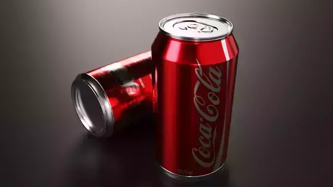 Coke Can 3D model