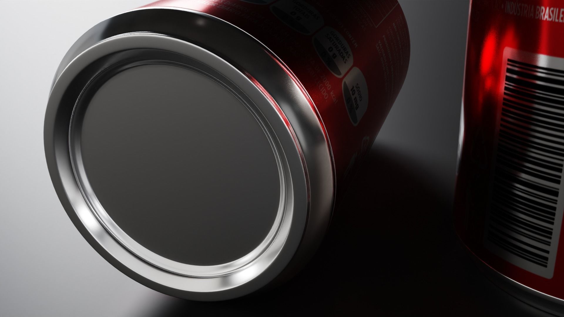 Coke Can 3D model_2