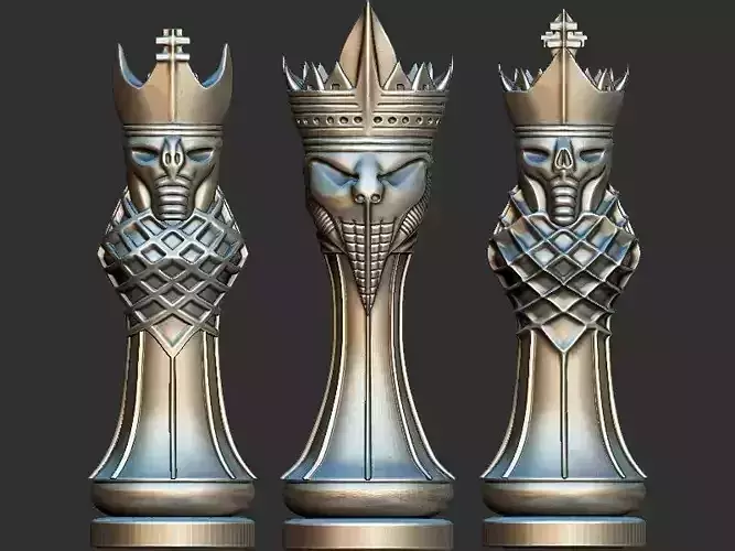 Chess King 3D print model