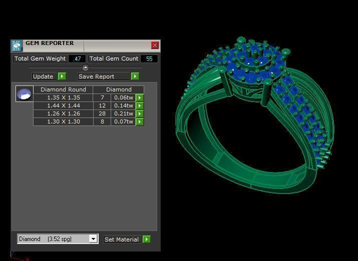 fancy ring 3D print model_13