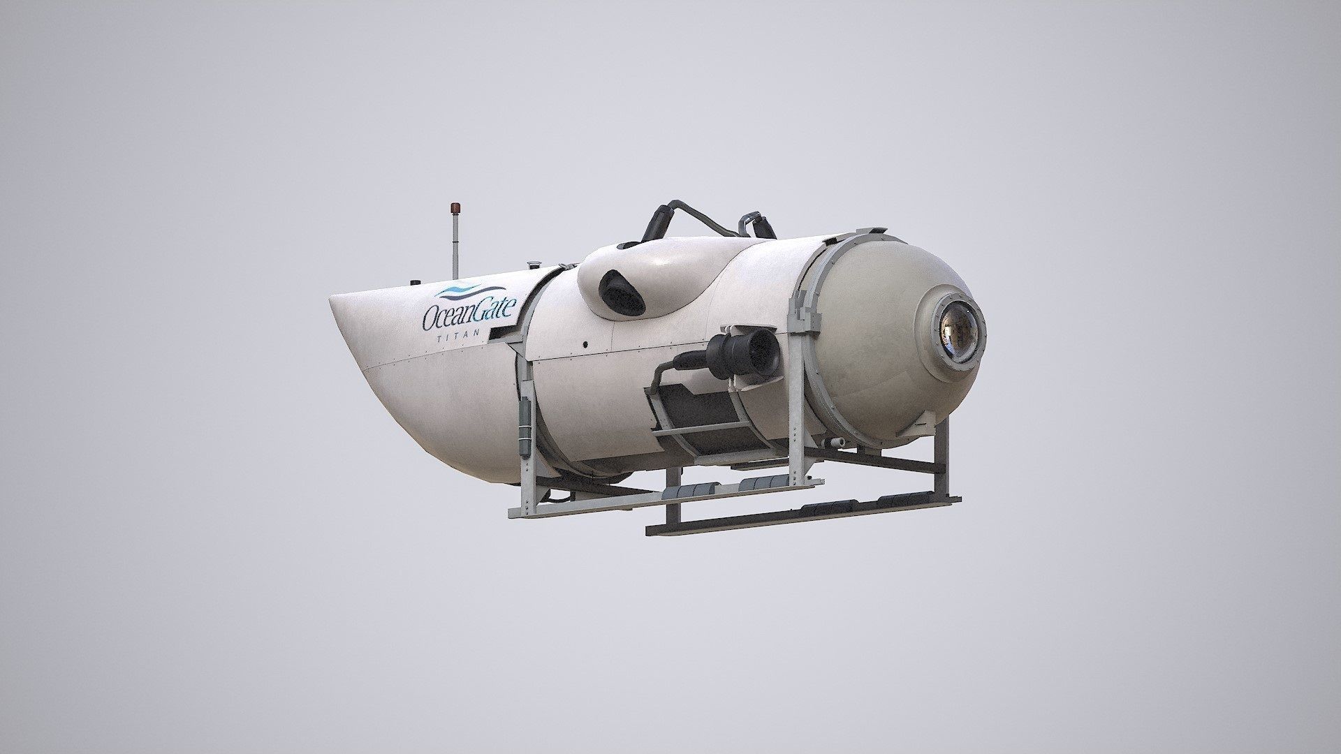 OceanGate Titan Submarine Model 3D model_3