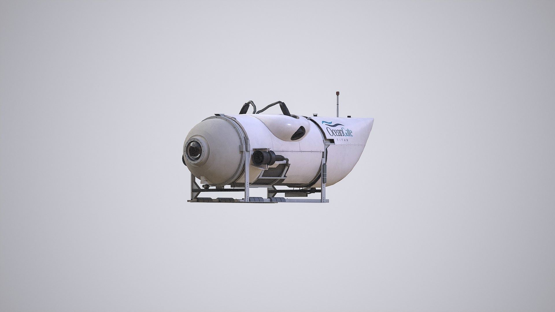OceanGate Titan Submarine Model 3D model_11