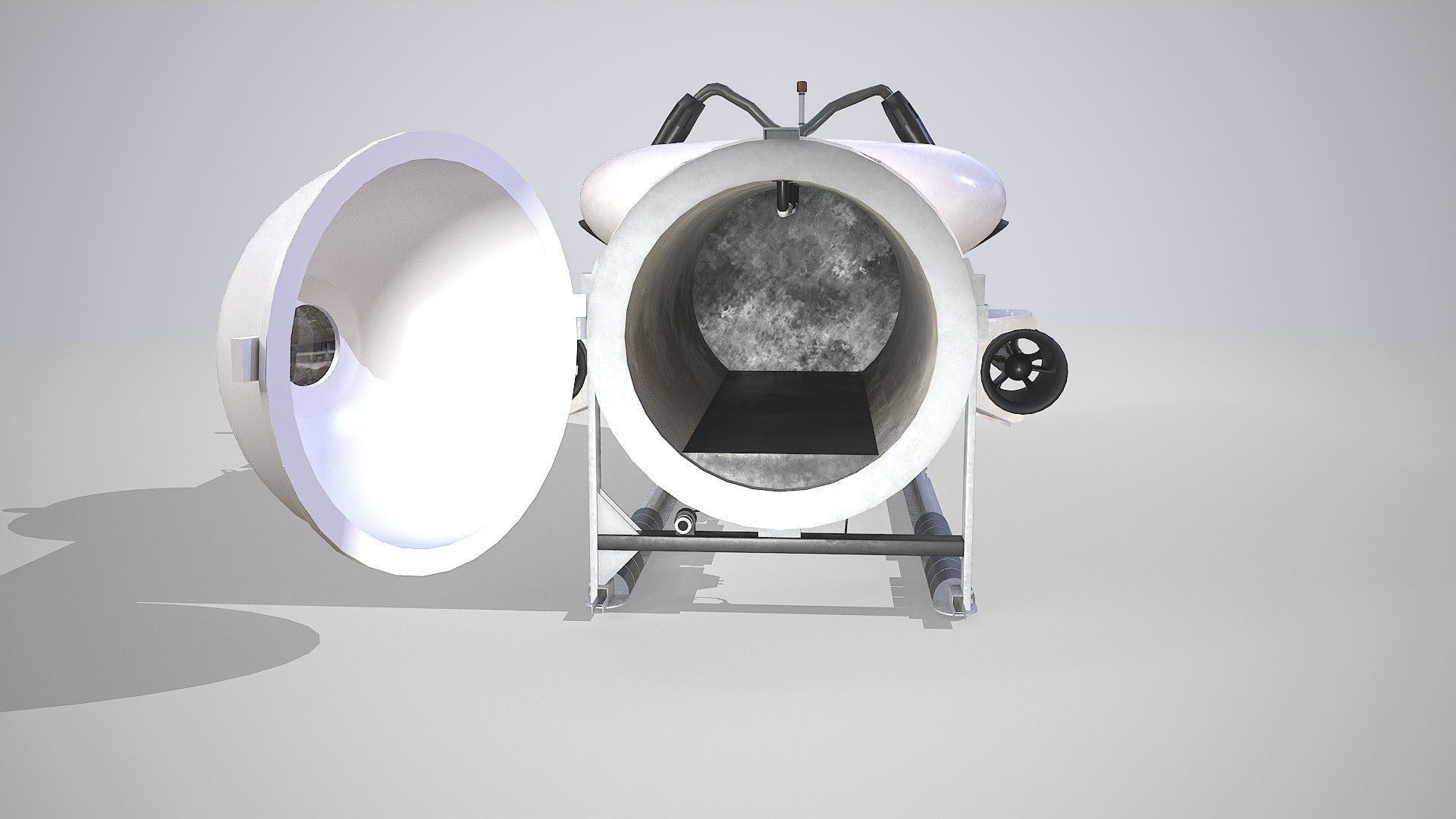 OceanGate Titan Submarine Model 3D model_4