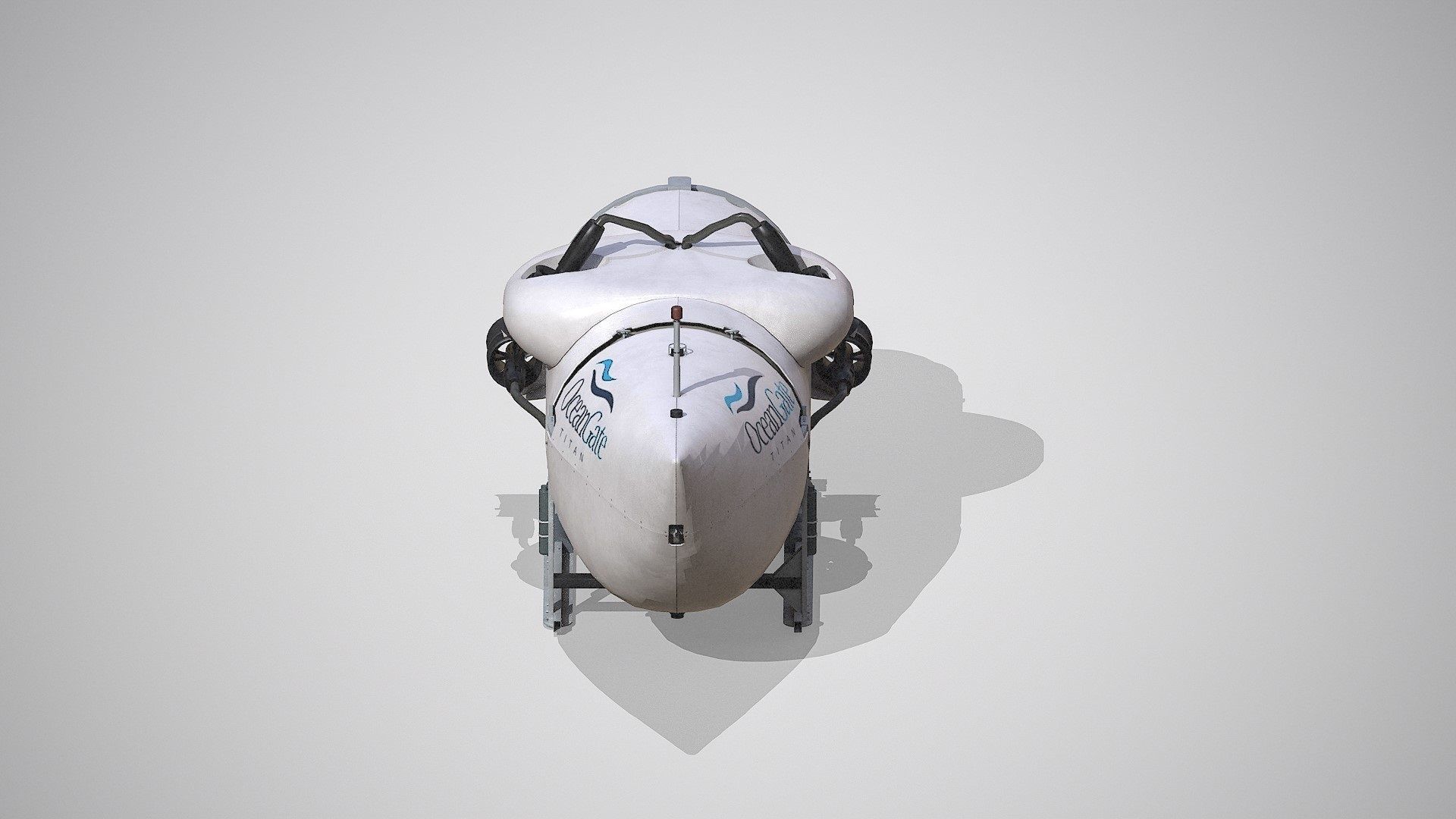 OceanGate Titan Submarine Model 3D model_8