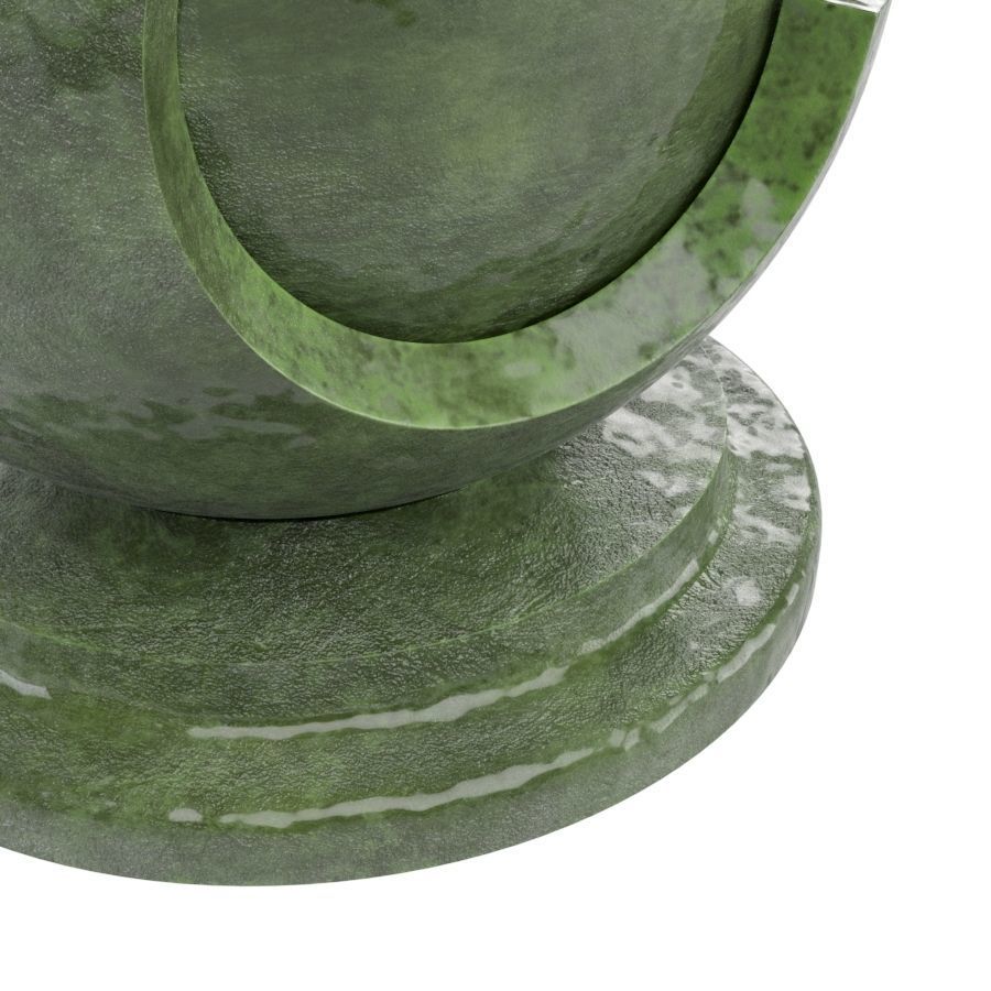 Colored Glazed Stoneware Ceramic - Seamless Material Texture_3