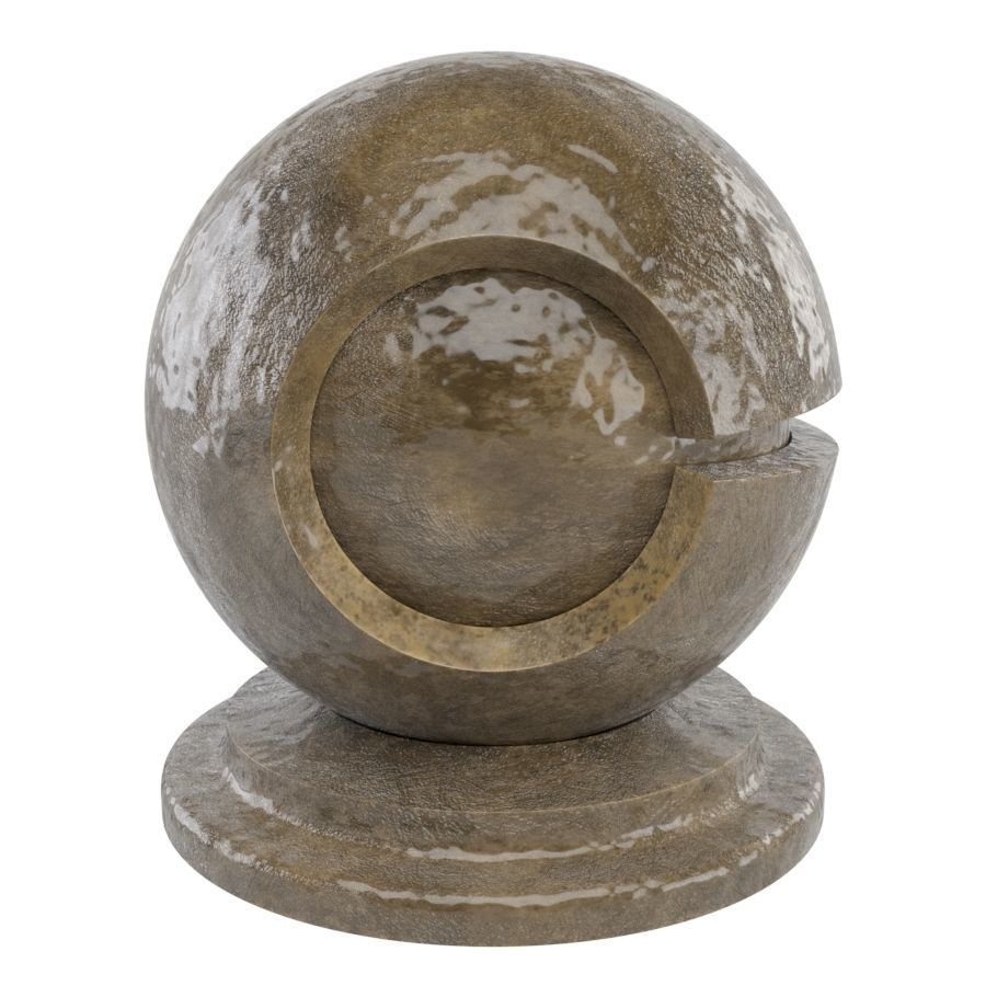 Colored Glazed Stoneware Ceramic - Seamless Material Texture_7