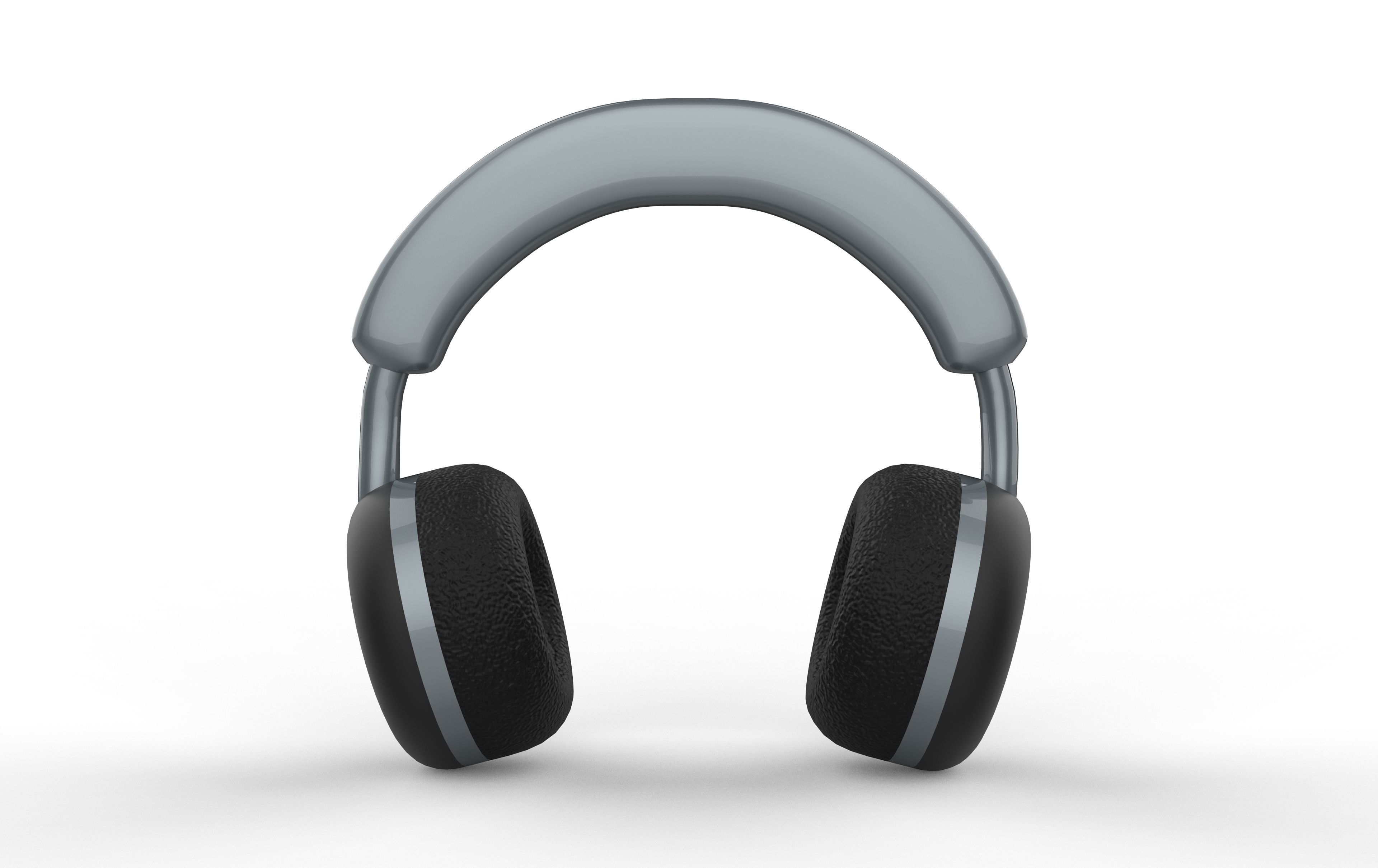 headphone Free low-poly 3D model_6