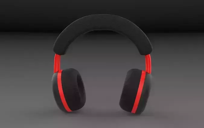 headphone Free low-poly 3D model