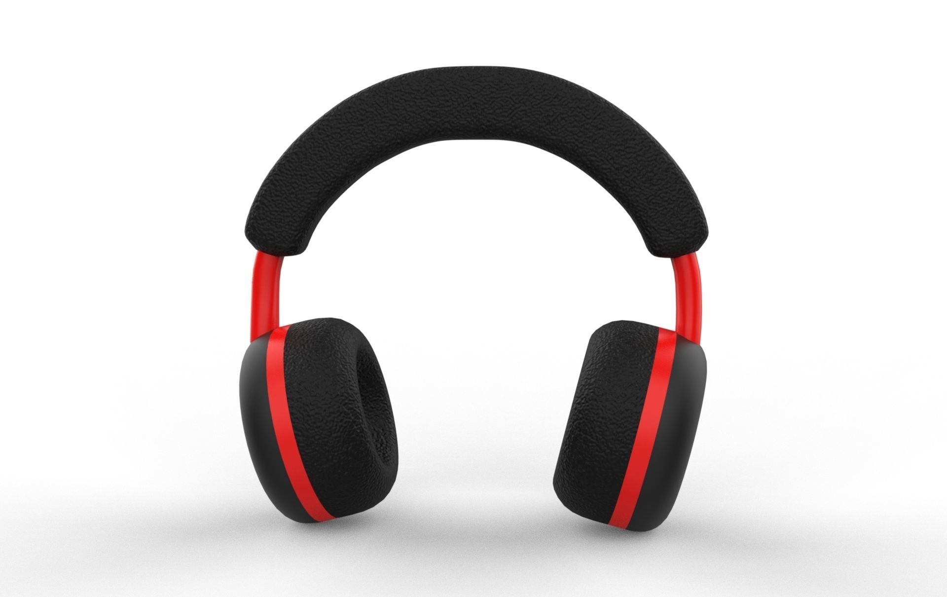 headphone Free low-poly 3D model_1