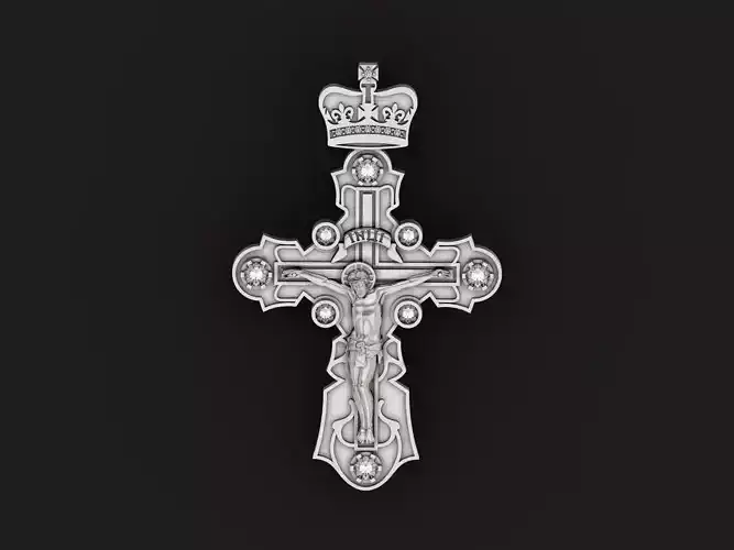 cross crown with the crucifix of Jesus Christ 865