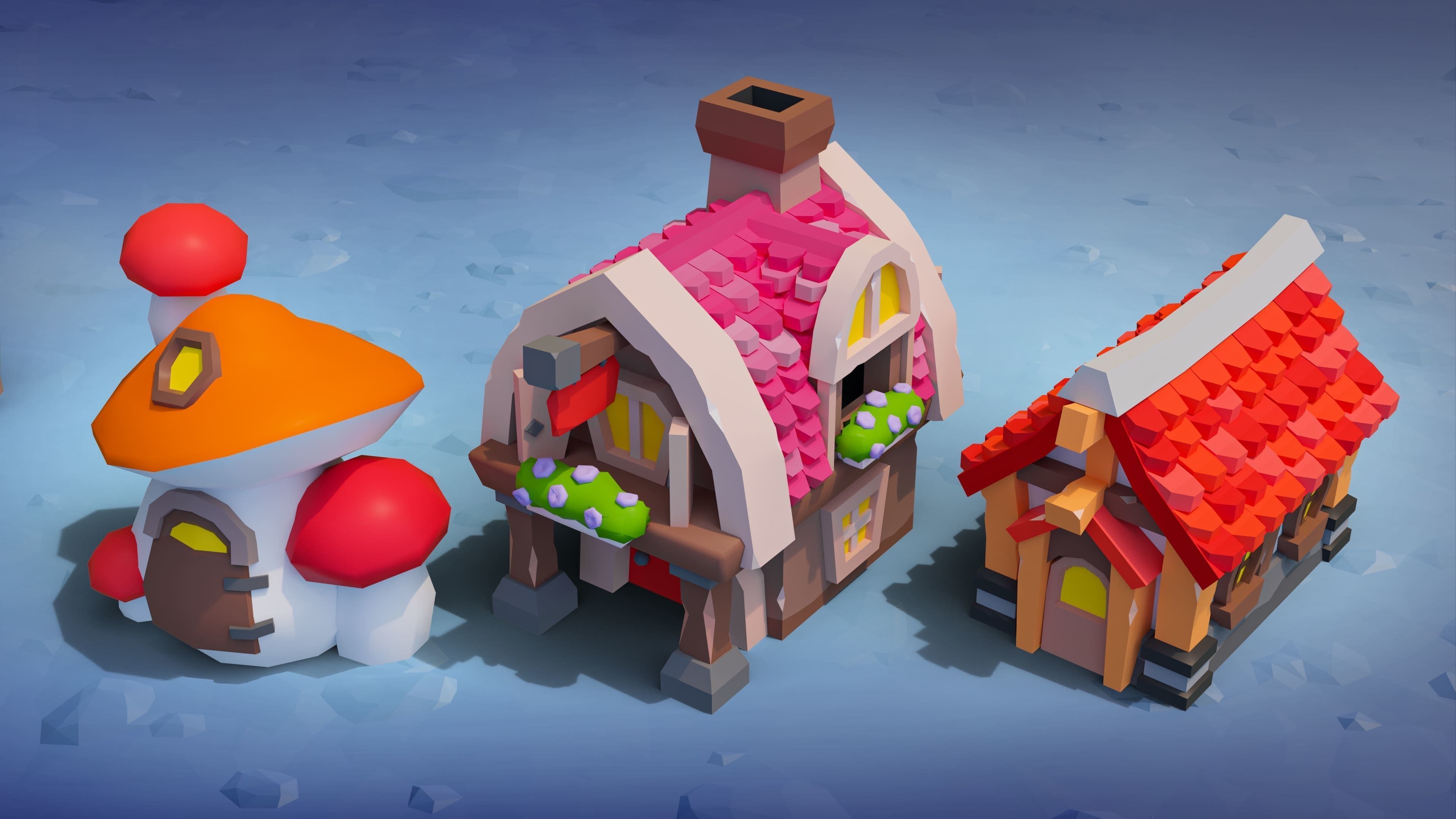 Fantasy FREE Free low-poly 3D model_3