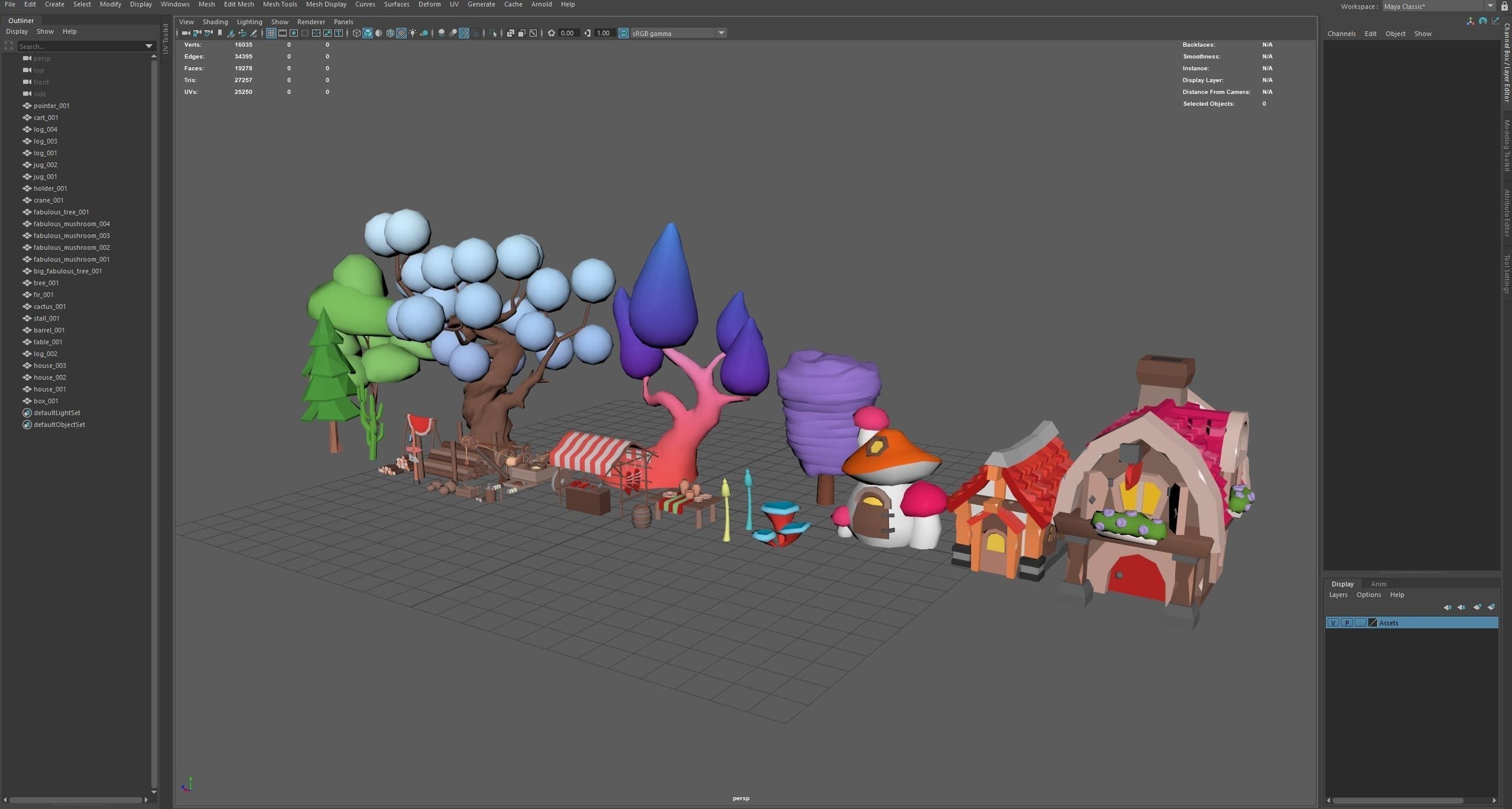 Fantasy FREE Free low-poly 3D model_9