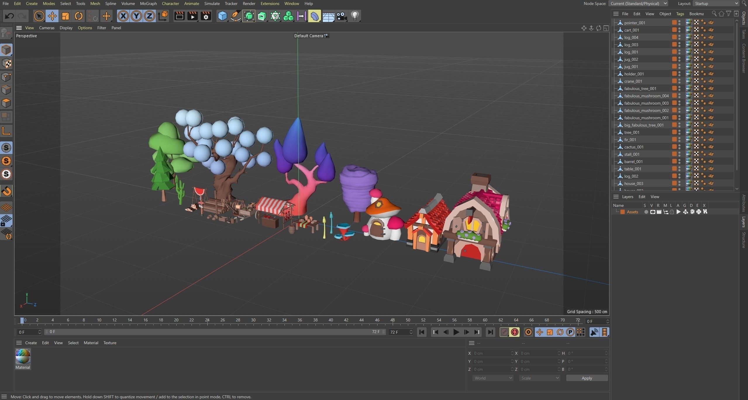 Fantasy FREE Free low-poly 3D model_8