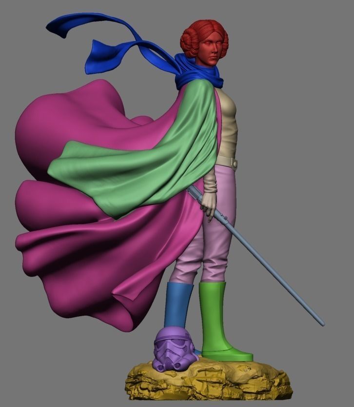 Leia 3D Print 3D print model_7