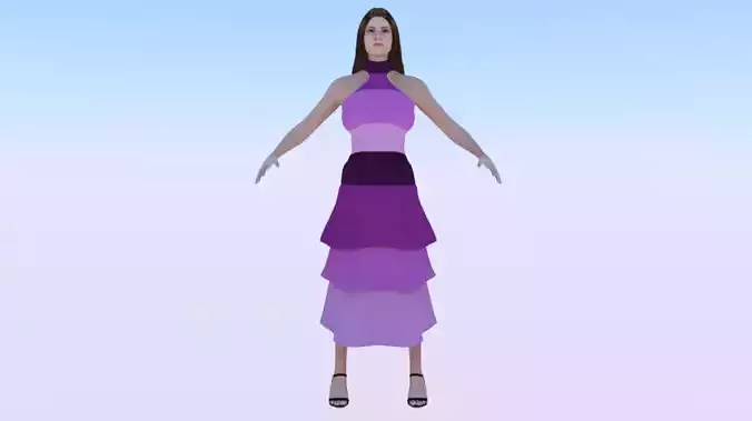 Woman in a Dress 036