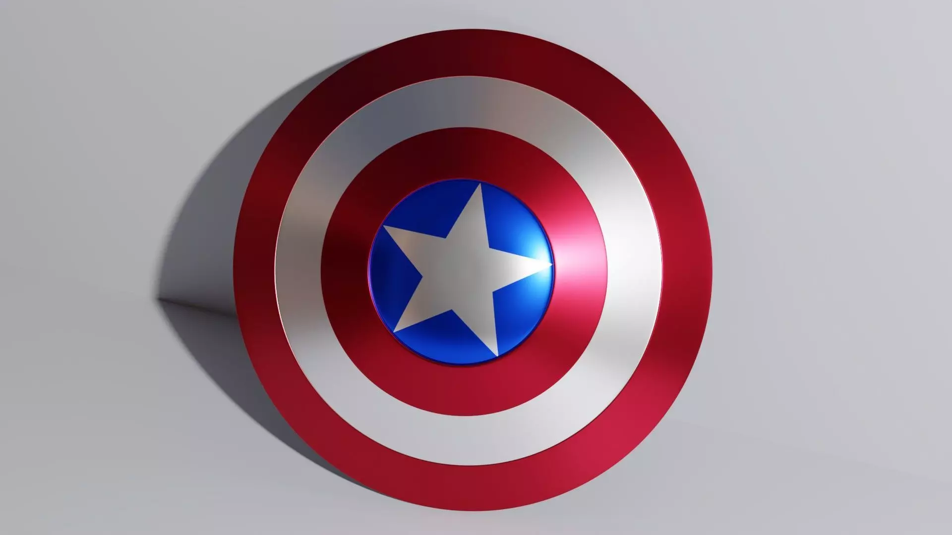 Shield - Captain America  3D model_0