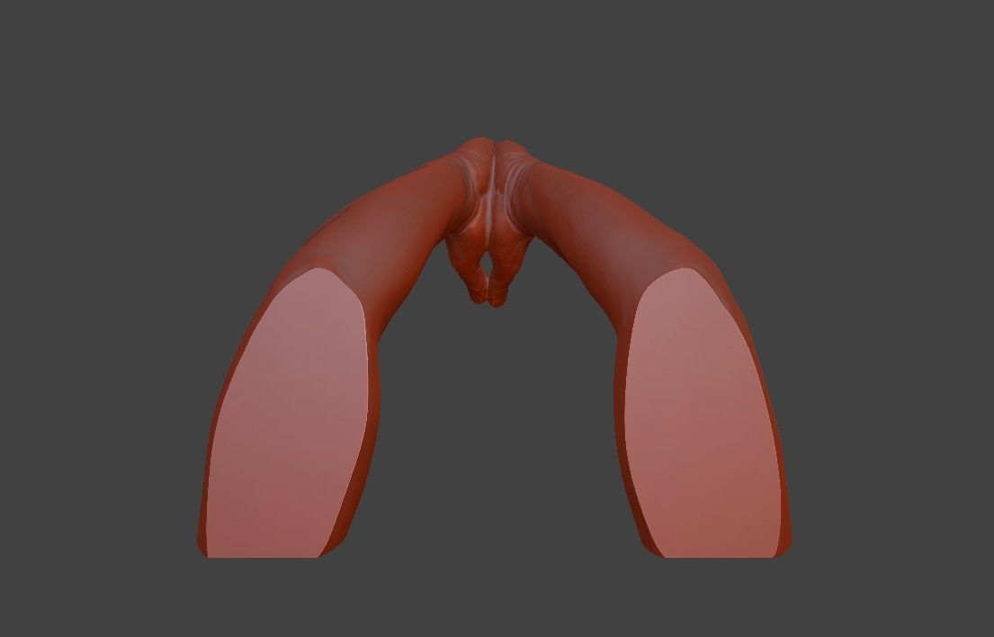 hands clasped praying  3D print model_32