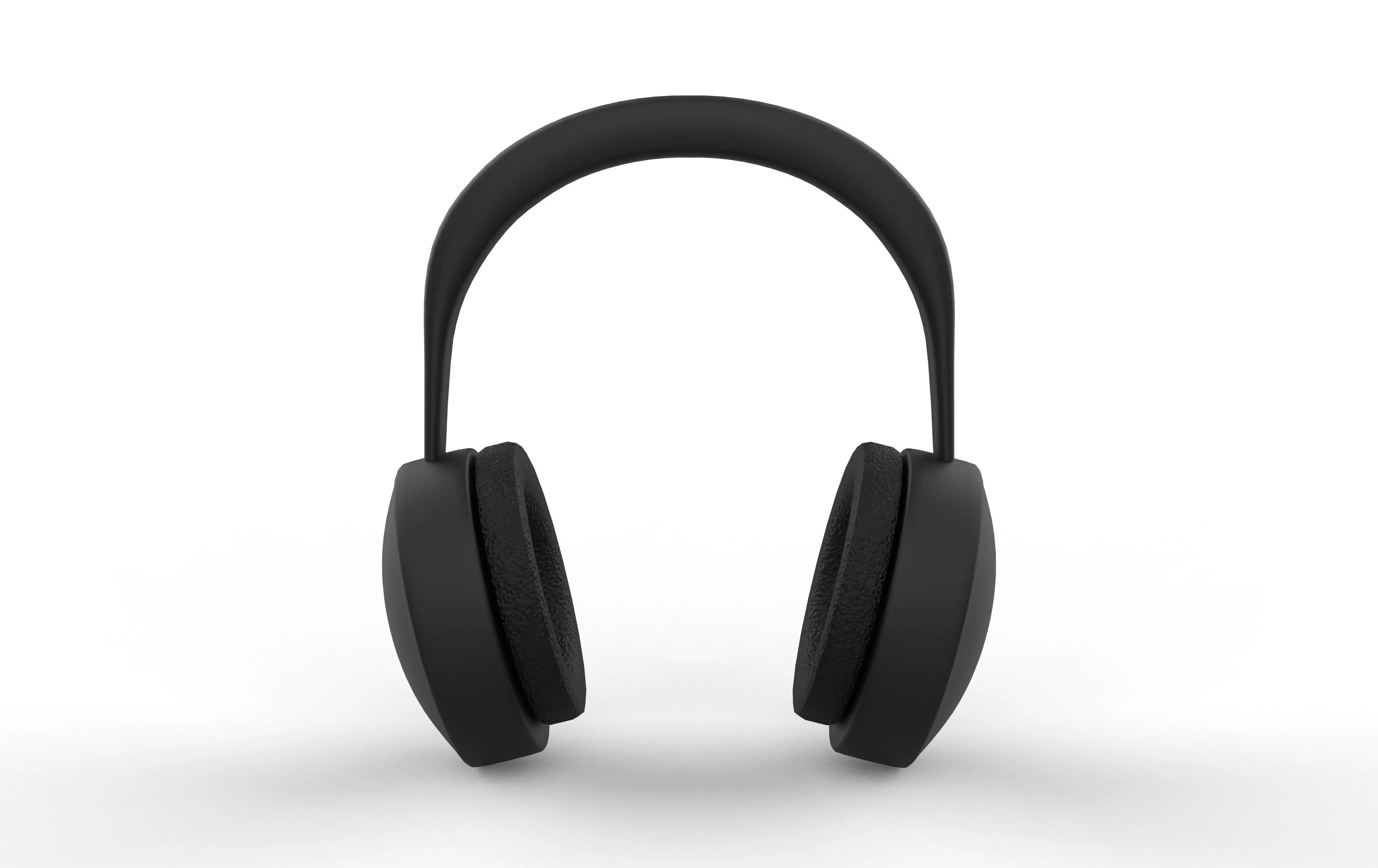 headphone Low-poly 3D model