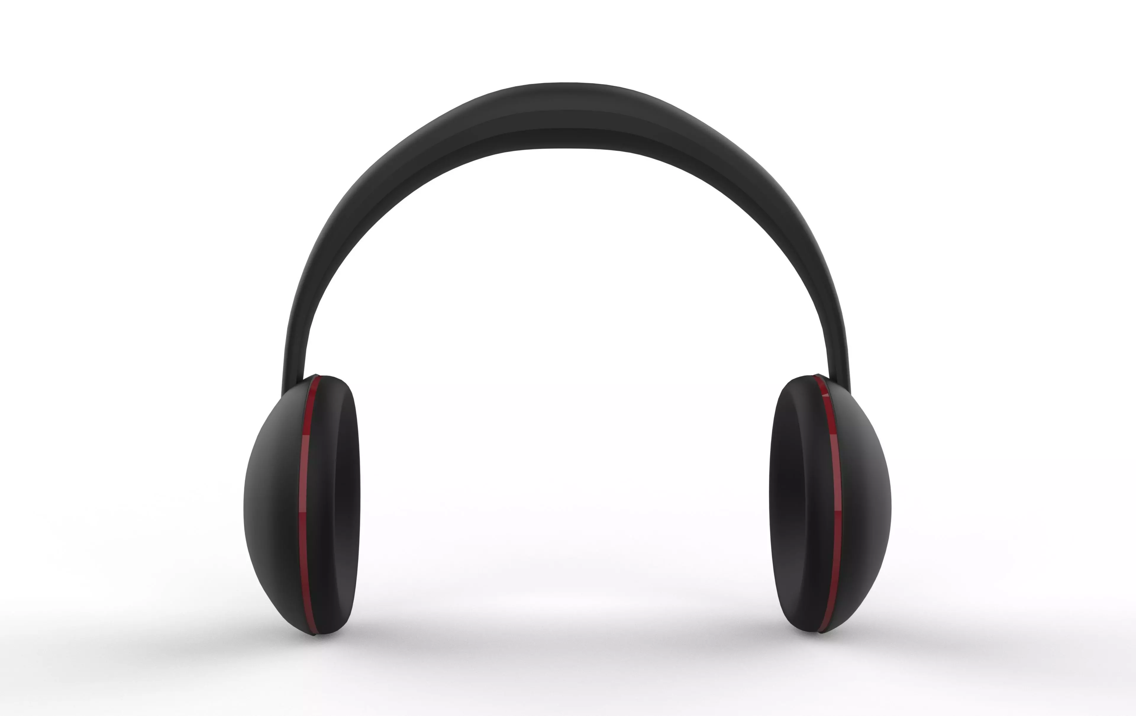 headphone Low-poly 3D model