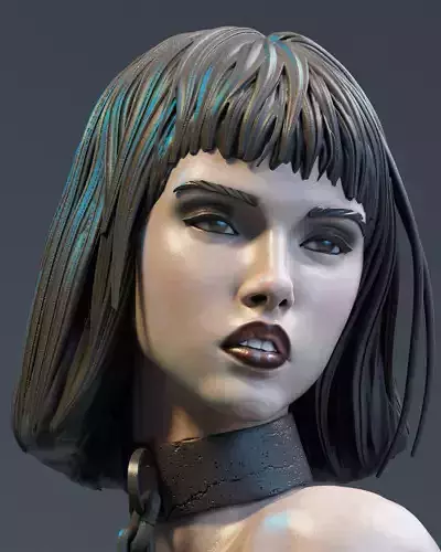 Sexy Woman Luis Royo 3D Print 3D print model