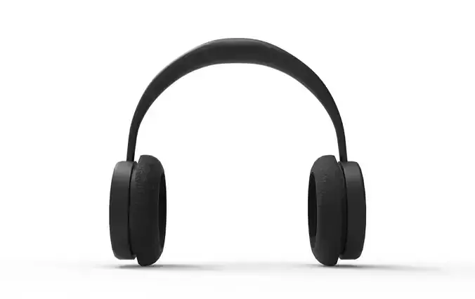 headphone Low-poly 3D model