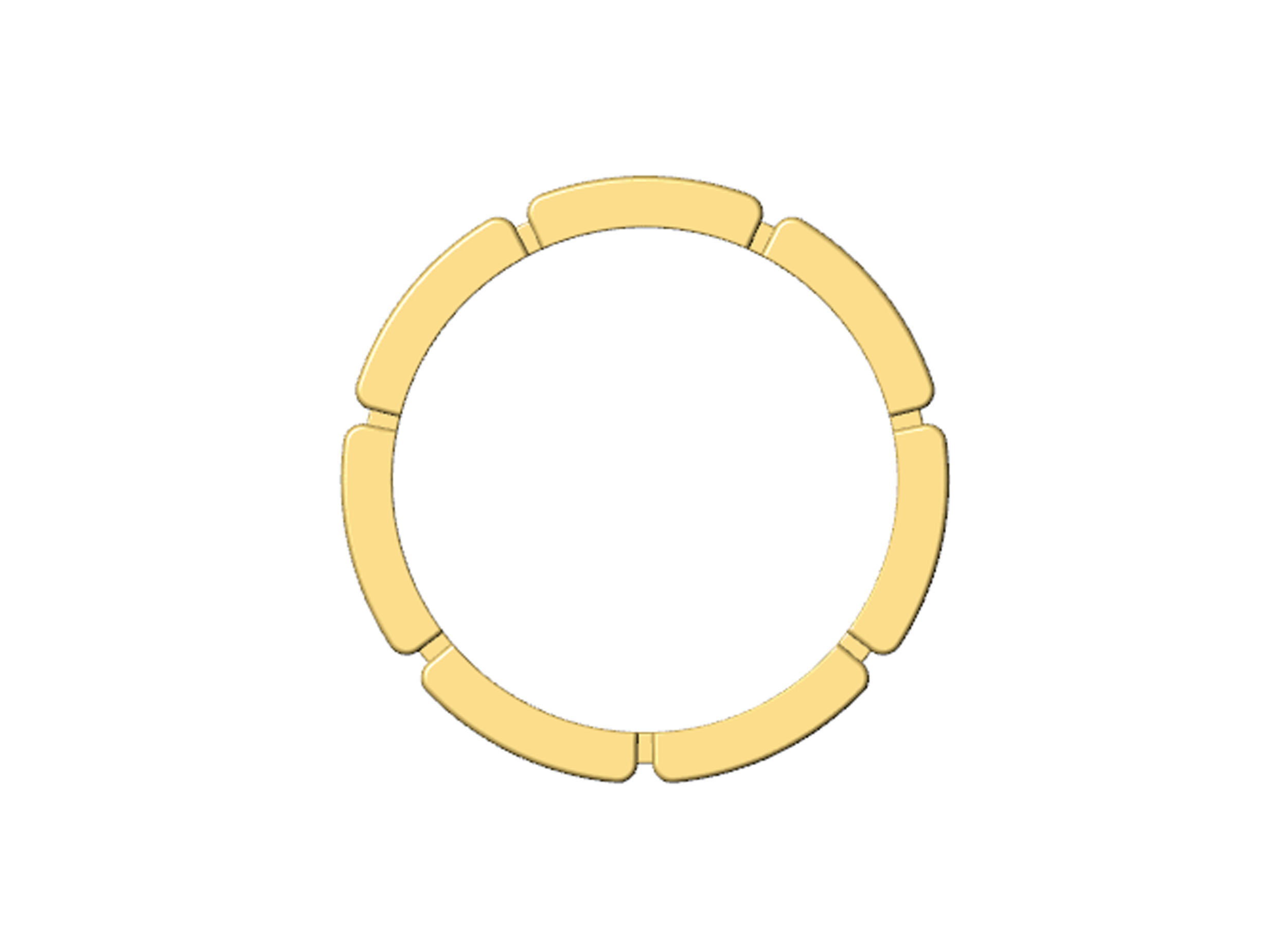 plain ring 3d printable model 3D print model_18