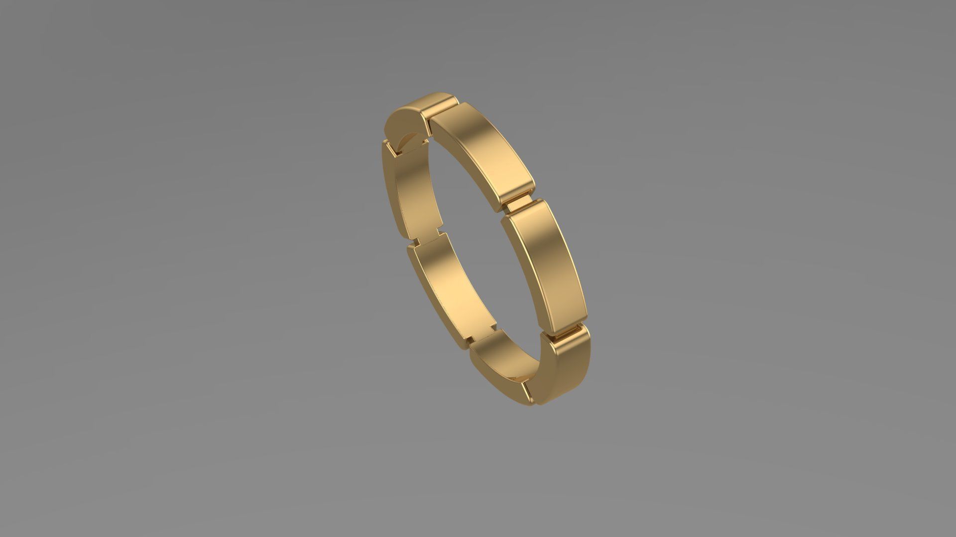 plain ring 3d printable model 3D print model_1