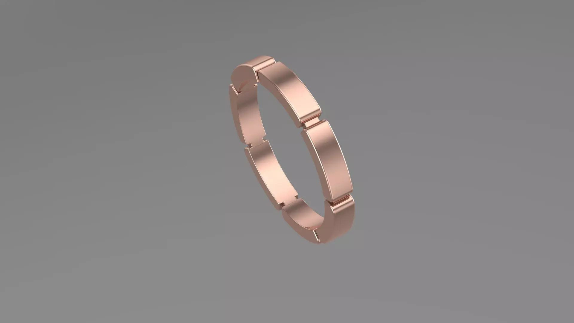 plain ring 3d printable model 3D print model_0