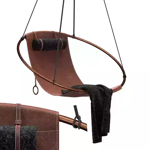 Sling Hanging Swing Chair 3D model