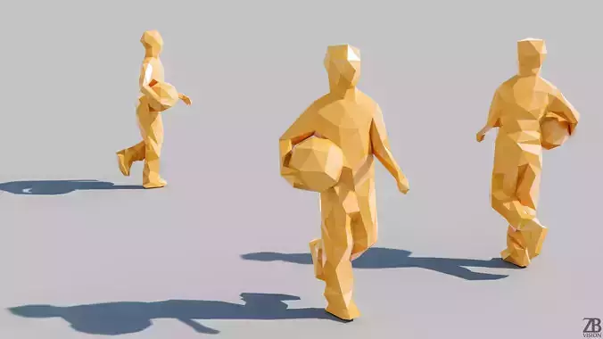 Lowpoly Kid 013