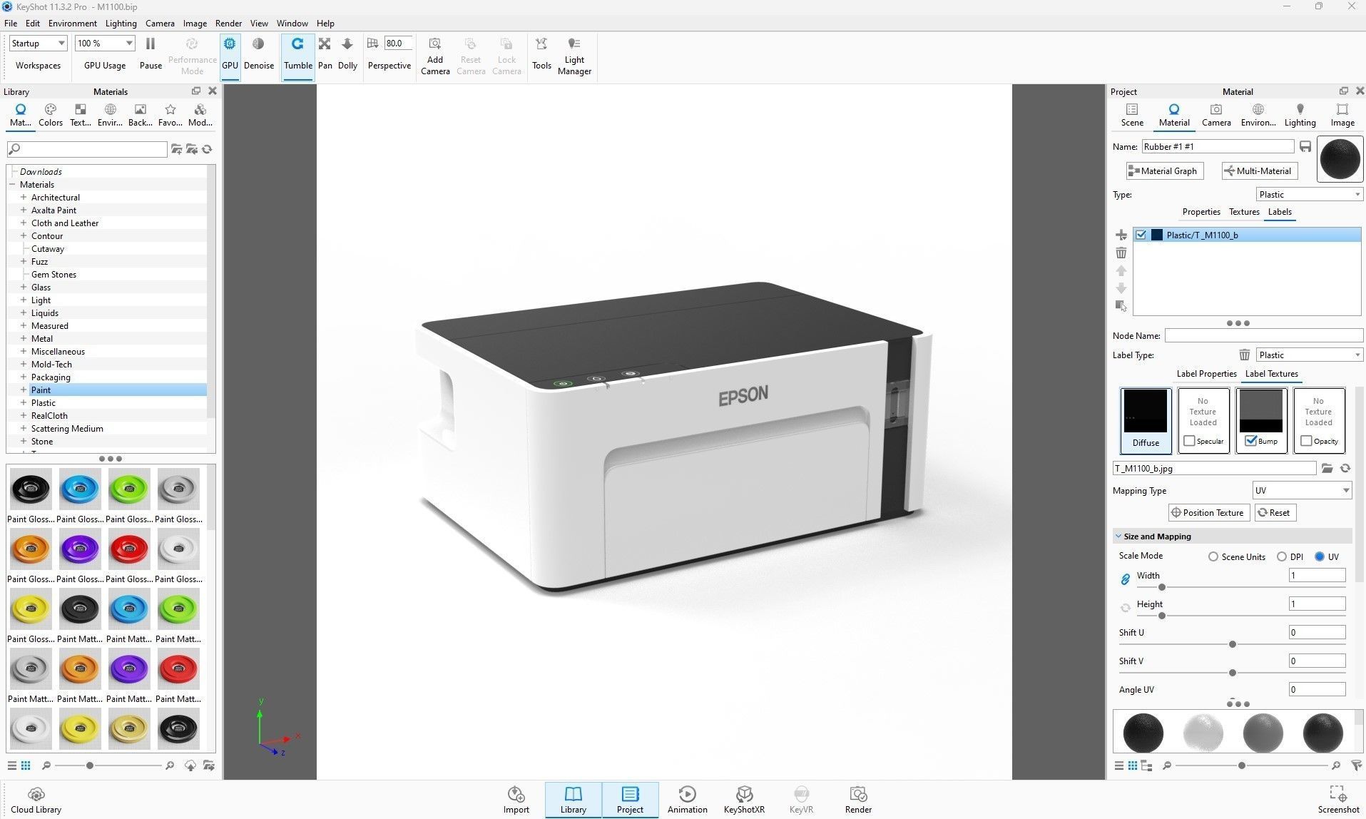 Epson EcoTank M1100 Monochrome InkTank Printer 3D model_22