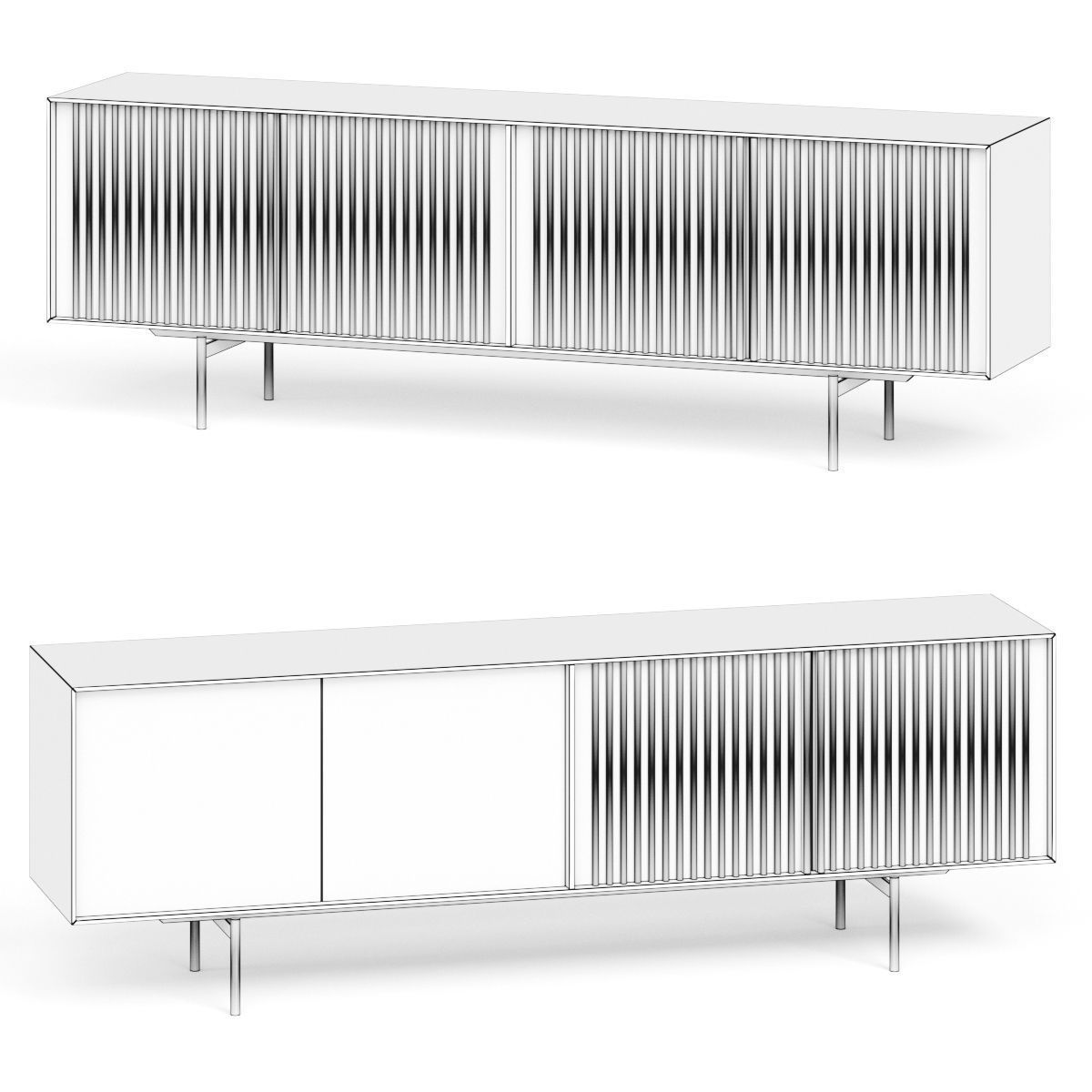 al2 Ka-bera A 003 Sideboard Table 3D model_1