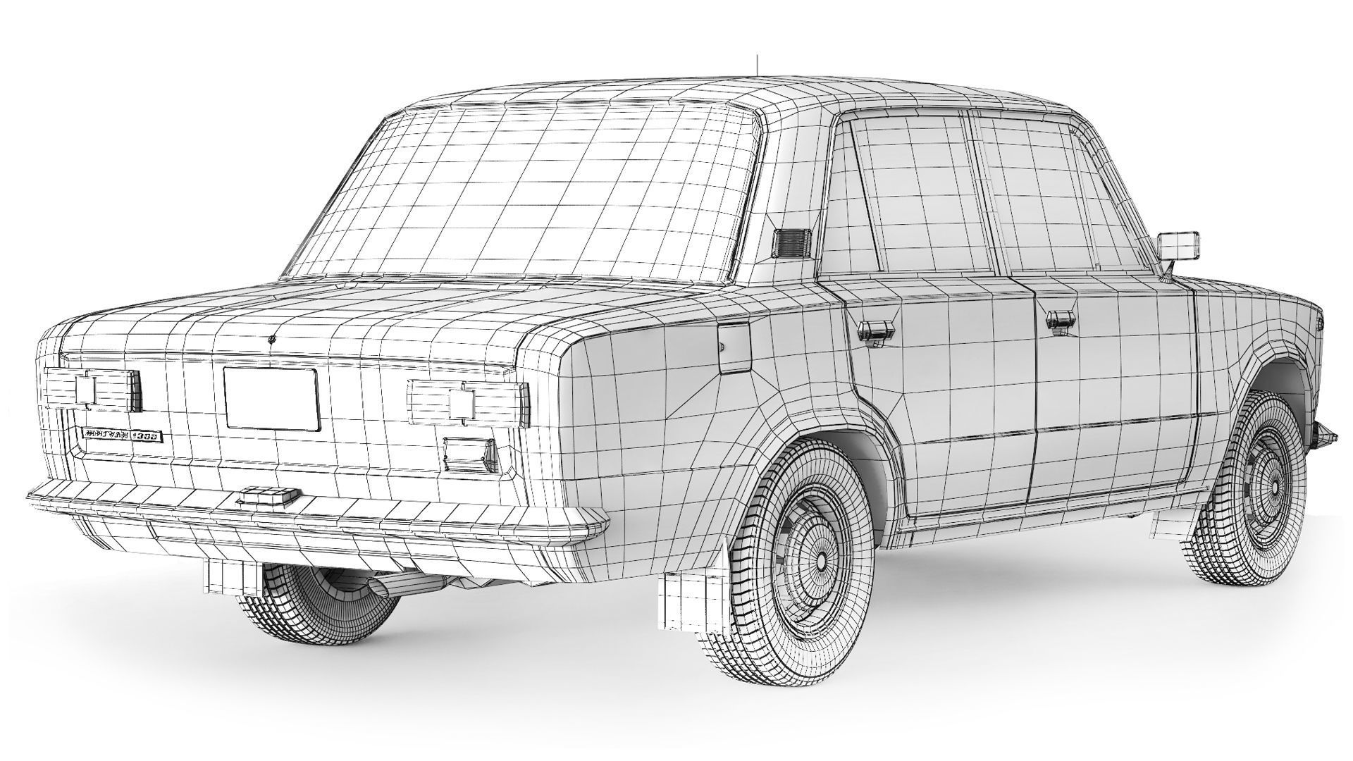 VAZ Lada 21011 1974 3D model | CGTrader