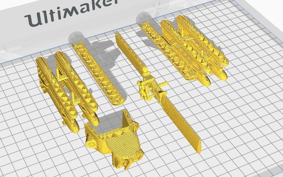 Helicopter ah1w 3D print model_57
