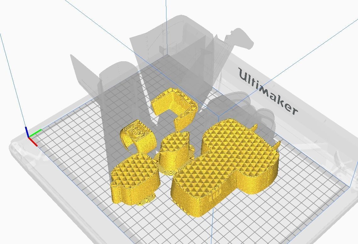 Helicopter ah1w 3D print model_34