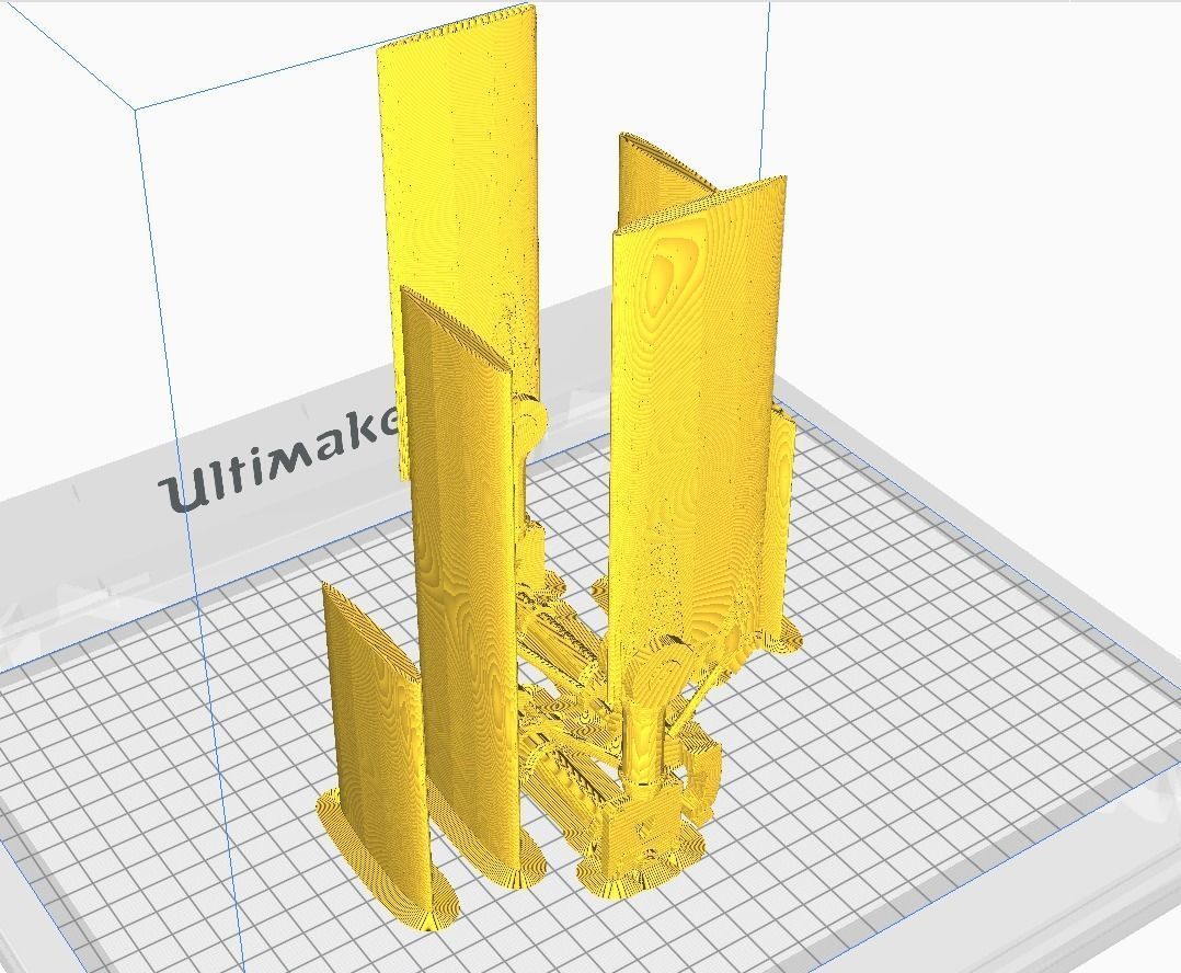 Helicopter ah1w 3D print model_63