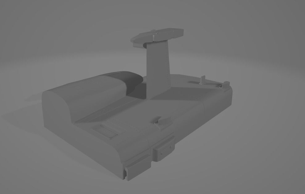 Helicopter ah1w 3D print model_12