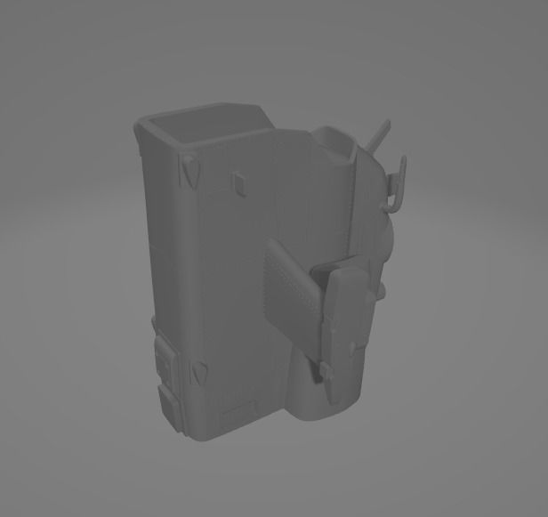 Helicopter ah1w 3D print model_10