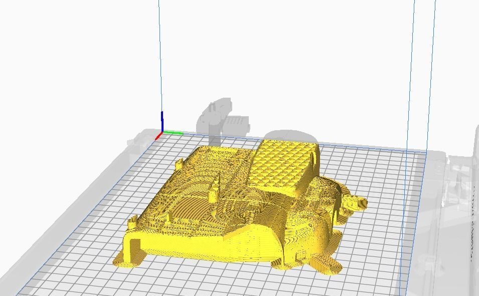 Helicopter ah1w 3D print model_49