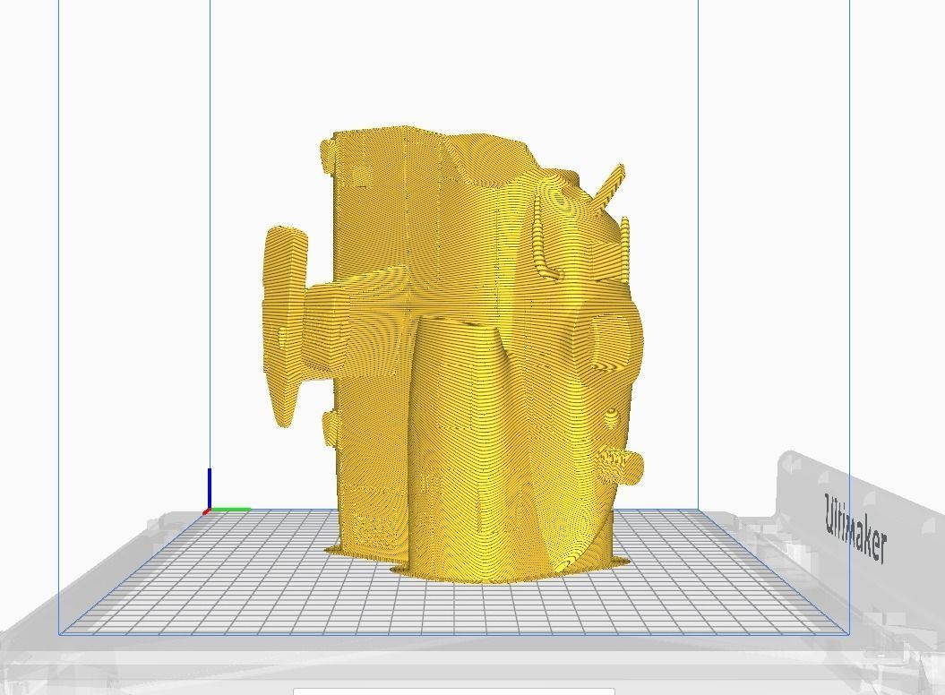 Helicopter ah1w 3D print model_39