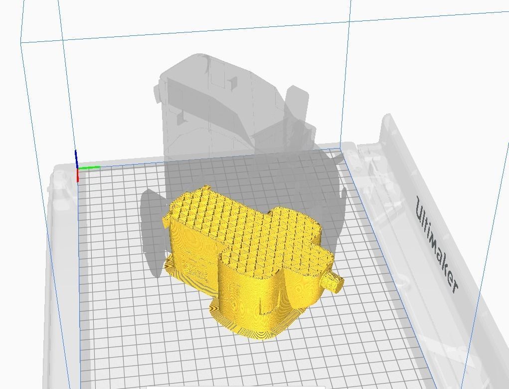 Helicopter ah1w 3D print model_42