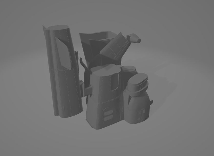 Helicopter ah1w 3D print model_5